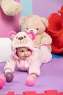 Conjunto Pelo Casaco Calça Bebê Menina Inverno Lessa Rf 8292