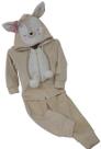 Conjunto Peluciado Casaco Calça Bebê Menina Lessa Kids 8372