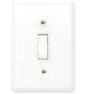 Conjunto perlex 1 interruptor simples 2381
