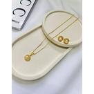 Conjunto Pérola Cravejado Dourado