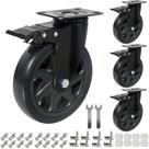 Conjunto pesado Caster Wheels Wieyunn de 6 polegadas e 1360 kg com freio Conjunto pesado Caster Wheels Wieyunn de 6 polegadas e 1360 kg com freio