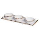 Conjunto Petisqueira Bambu 4peças