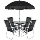 Conjunto Petrópolis para Jardim com Mesa Cadeira e Guarda Sol BEL