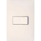 Conjunto Pial Plus+ 4X2 Branco Com Placa(1Simples) 611110Bc