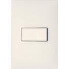 Conjunto Pial Plus+ Branco Com Placa 1 Paralelo - 611111Bc