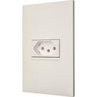 Conjunto Pial Plus+ Branco Com Placa 1 Tomada 10A. - 615080Bc Conjunto Pial Plus+ Branco Com Placa 1 Tomada 10A. - 615080Bc