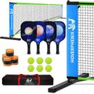 Conjunto Pickleball, rede de regulação portátil Hoverphenix com pás