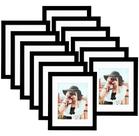 Conjunto Picture Frame Picrit de 12 pretos 8x10 para parede ou mesa