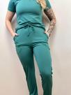 Conjunto Pijama Cirúrgico Scrub Ame Verde Gardem Poliester
