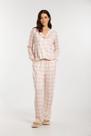 Conjunto Pijama Feminino Aberto Longo Confort Dreams