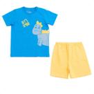 Conjunto Pijama infantil Menino Curto Dino 100% algodão Have Fun