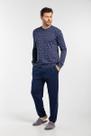 Conjunto Pijama Masculino Em Malha Longo Estampado Conjunto Pijama Masculino Em Malha Longo Estampado