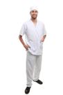 Conjunto Pijama Scrub Cirúrgico Hospitalar Branco Unissex, Tecido não precisa passar e seca muito rápido - Carmoni Uniformes Conjunto Pijama Scrub Cirúrgico Hospitalar Branco Unissex, Tecido não precisa passar e seca muito rápido - Carmoni Uniformes