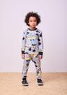 Conjunto pijama t-shirt e calça carinhas do mickey youccie