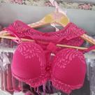 Conjunto Pink de renda tam g