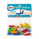 Conjunto Pinos Mágicos 30 Peças Monta Monta Original Elka Conjunto Pinos Mágicos 30 Peças Monta Monta Original Elka