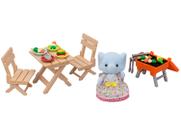 Conjunto Piquenique Churrasco Sylvanian Families Epoch