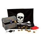 Conjunto Pirate Chest Pretend Play para Melissa e Doug Wooden