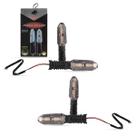 Conjunto Pisca Led Sequencial Stallion Dianteiro/Traseiro Factor Xtz Lander Fazer Ybr 150/250