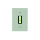 Conjunto Placa 2x4 + interruptor cor cinza- IRIEL