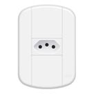 Conjunto Placa Espelho e 1 Tomada 20A 250V~ Horizontal Linha Blanc Fame 3915