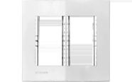 Conjunto Placa + Suporte 4x4 Branco Iris Soprano