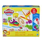 Conjunto play doh sanduiches coloridos