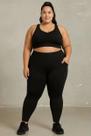 Conjunto Plus Size Academia Top E Calça Sem Transparência Conjunto Plus Size Academia Top E Calça Sem Transparência