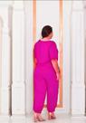 Conjunto Plus Size Calça com punho Malha Casual