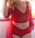 Conjunto Plus Size De Renda Cropped + Calesson Espera Marido Plussize