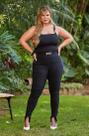 Conjunto Plus Size Preto - Carine Savannah