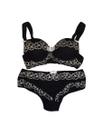 Conjunto Plus Size Rendado Alças Largas 126607 Dama De Seda