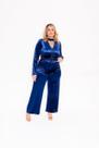 Conjunto Plus Size Veludo com Brilho