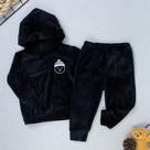 Conjunto Plush Bebê Blusão Capuz e Bordado Bear Adventure