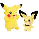 Conjunto Pokémon Pikachu e Pichu Evolution da Push Toy Jazwares Conjunto Pokémon Pikachu e Pichu Evolution da Push Toy Jazwares