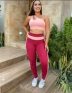 Conjunto poliamida top e calça