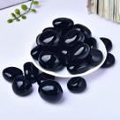Conjunto Polido de 12 Pedras de Obsidiana Negra JPORSHU
