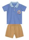 Conjunto Polo Piquet Comfort Bermuda Moletinho 26097009