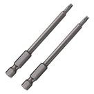 Conjunto Ponta Bits Hexalobular 75MM 1/4" T15 2pçs 111-0018 Makita Conjunto Ponta Bits Hexalobular 75MM 1/4" T15 2pçs 111-0018 Makita