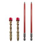 Conjunto Ponta Bits PH2 65mm + 150mm Dupla torção limitador removível Adaptador furadeira parafusadeira haste longa