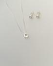 Conjunto ponto de luz prata