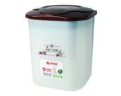 Conjunto Porta Mantimentos Decorado com 5 Potes Quadrados - Jaguar Conjunto Porta Mantimentos Decorado com 5 Potes Quadrados - Jaguar