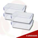Conjunto Porta Objetos Transparente Organizador Gaveta 4 Uni Conjunto Porta Objetos Transparente Organizador Gaveta 4 Uni