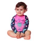Conjunto Praia Bebê Proteção UV Tartarugas Marinho Everly