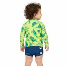 Conjunto Praia Bebê Proteção UV50+ Dinossauros Amarelo Neon Kamylus Conjunto Praia Bebê Proteção UV50+ Dinossauros Amarelo Neon Kamylus