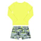 Conjunto Praia Blusa e Sunga Menino Quimby 4/8 Ref. 029486