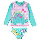 Conjunto Praia Dina Love Elastano Proteção UV 50+ - Tip Top
