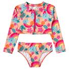 Conjunto Praia Infantil Juvenil Manga Longa Com Proteção Solar Tip Top 2445188