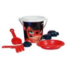 Conjunto praia ladybug miraculous