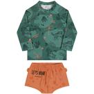 Conjunto Praia Menino Manga Longa e Sunga Kamylus Ref. 43677